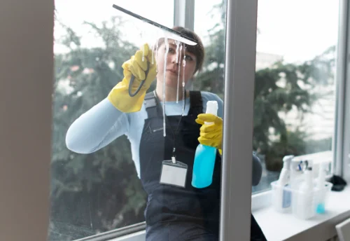 Nettoyage de vitres intérieures et extérieures à Saint-Senoch